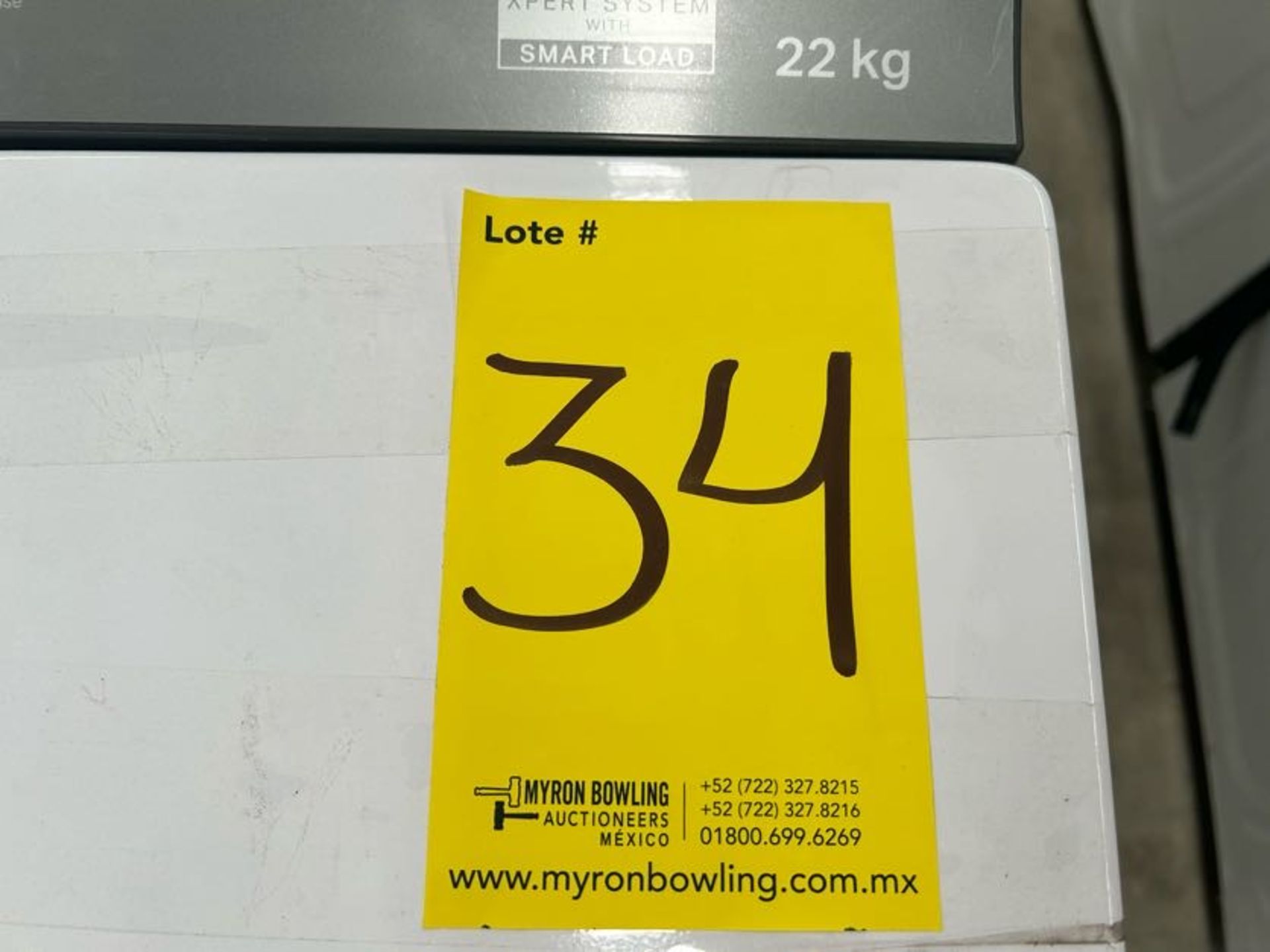 1 Lavadora Y 1 Secadora contiene: 1 Lavadora de 22 KG, Marca WHIRPOOL, Modelo 8MWTW2224MPM0, Serie - Image 7 of 7