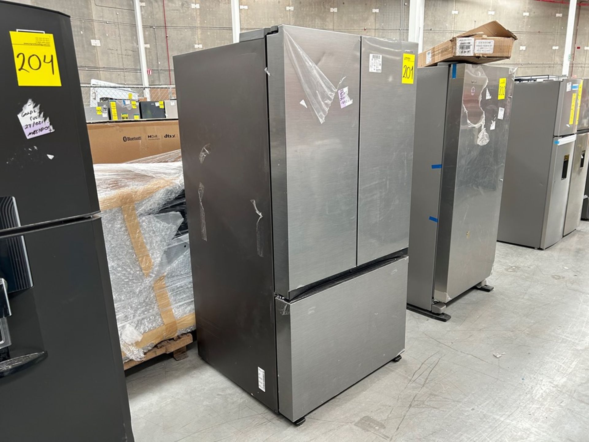 1 refrigerador Marca SAMSUNG, Modelo FR32CG5A10S9EM, Serie 01483D, Color GRIS (No se asegura su fu - Image 3 of 5