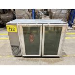 1 refrigerador Marca TRUE refrigerador, Modelo TBB24GAL48GS, Serie 6895955, Medidas 122 cm x 62.5 c