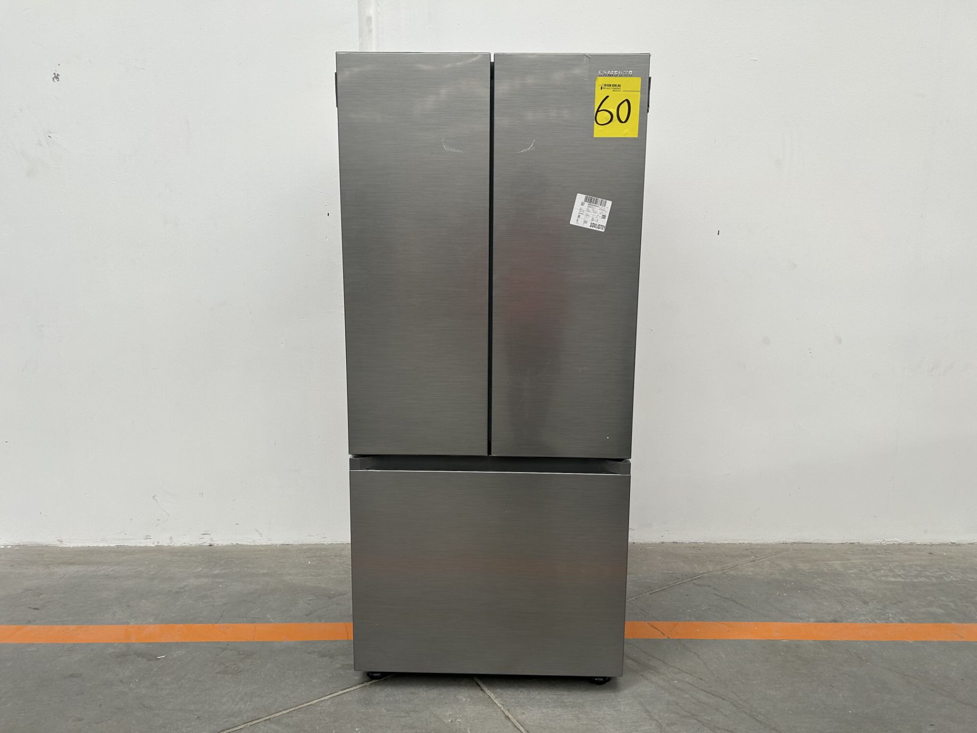 (NUEVO) Refrigerador Marca SAMSUNG, Modelo RF22A410S9, Serie 01836B, Color GRIS