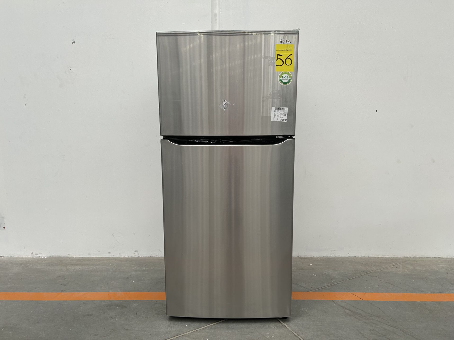 (NUEVO) Refrigerador Marca LG, Modelo LT57BPSX, Serie 1N111, Color GRIS