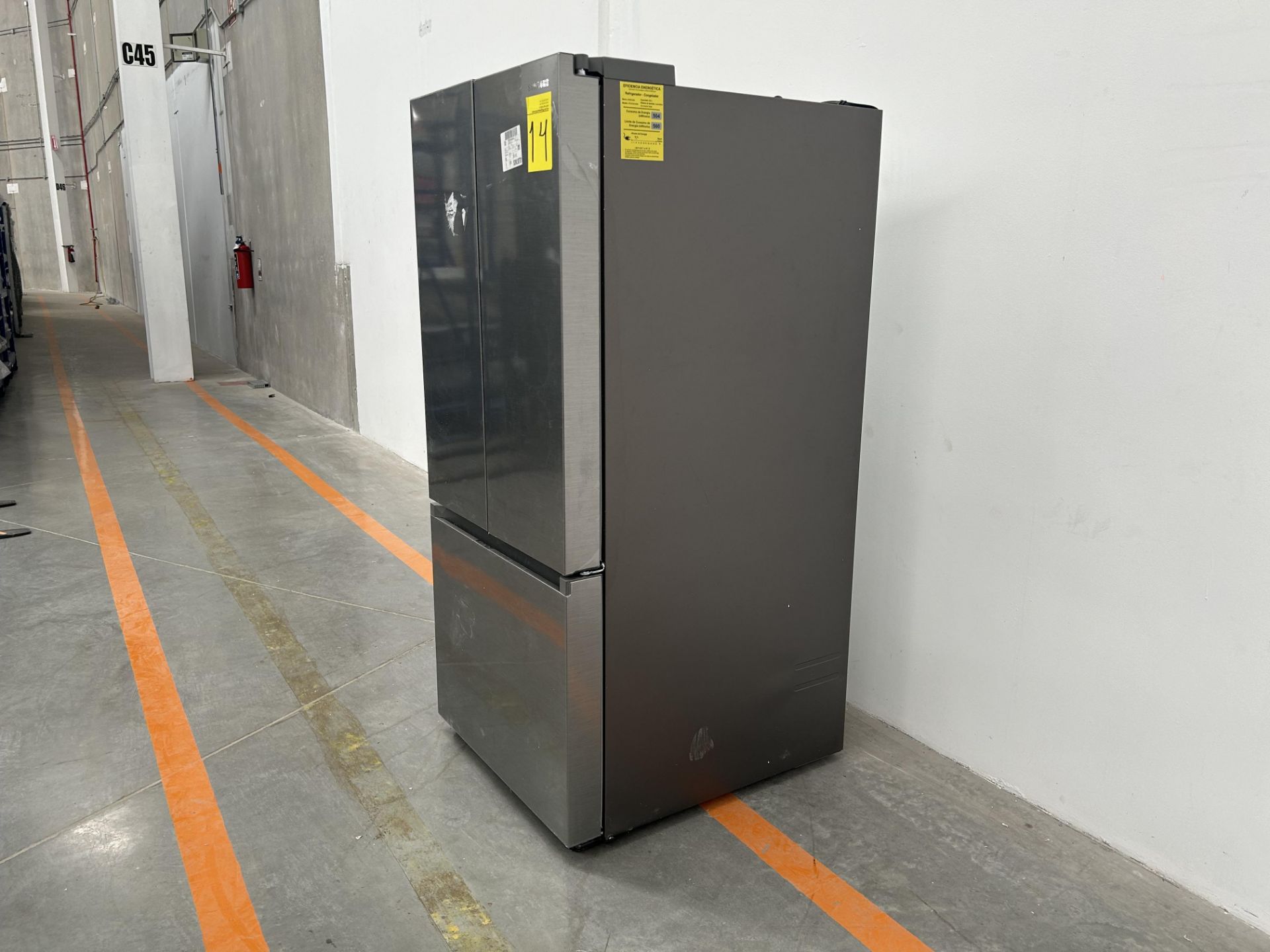 (NUEVO) Refrigerador Marca SAMSUNG, Modelo RF22A410S9, Serie 01694K, Color GRIS - Image 3 of 4