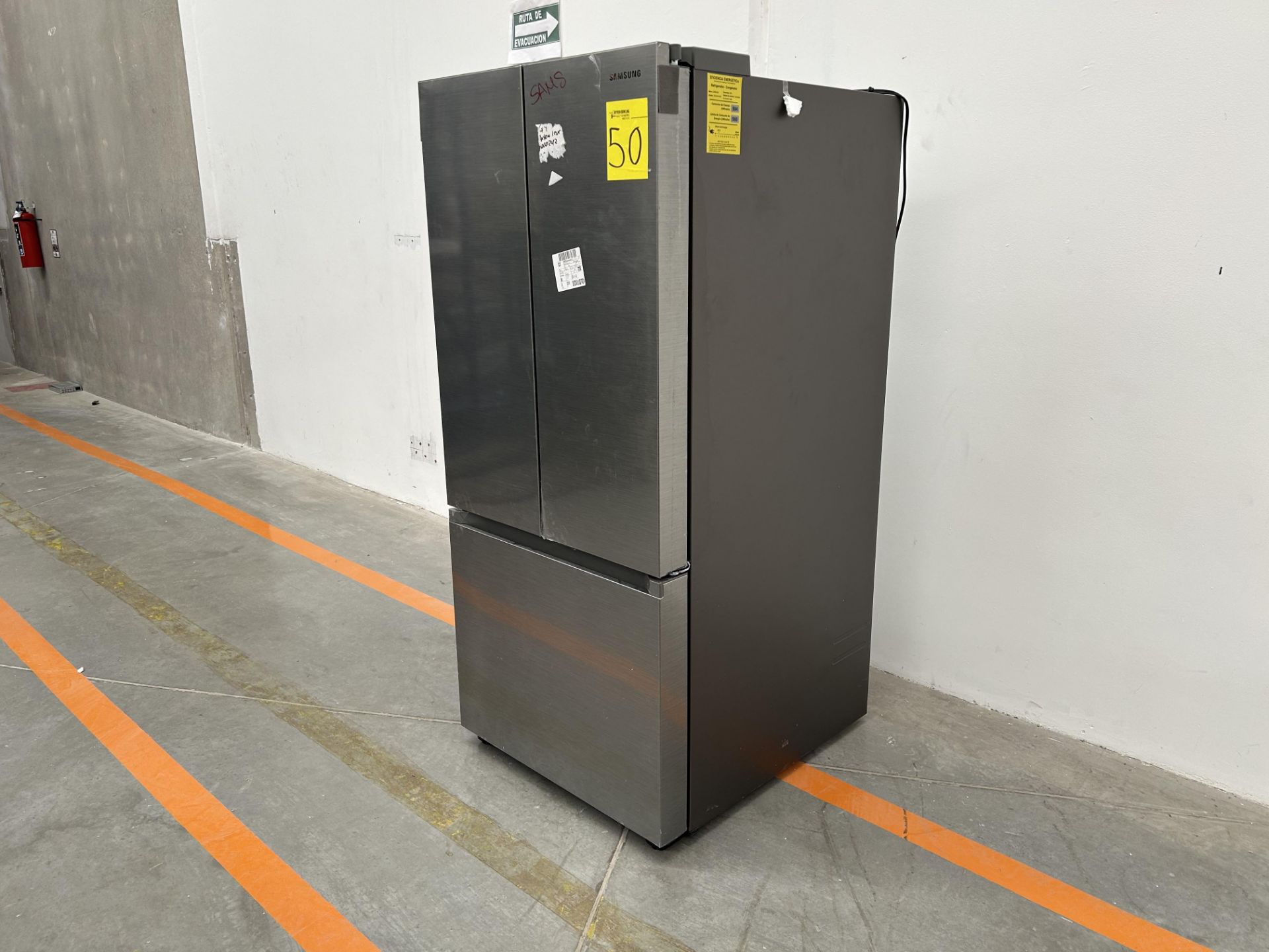(NUEVO) Refrigerador Marca SAMSUNG, Modelo RF22A410S9, Serie 01875P, Color GRIS - Bild 2 aus 4
