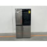 (NUEVO) Refrigerador Marca LG, Modelo VS27BXQP, Serie Y2L078, Color GRIS