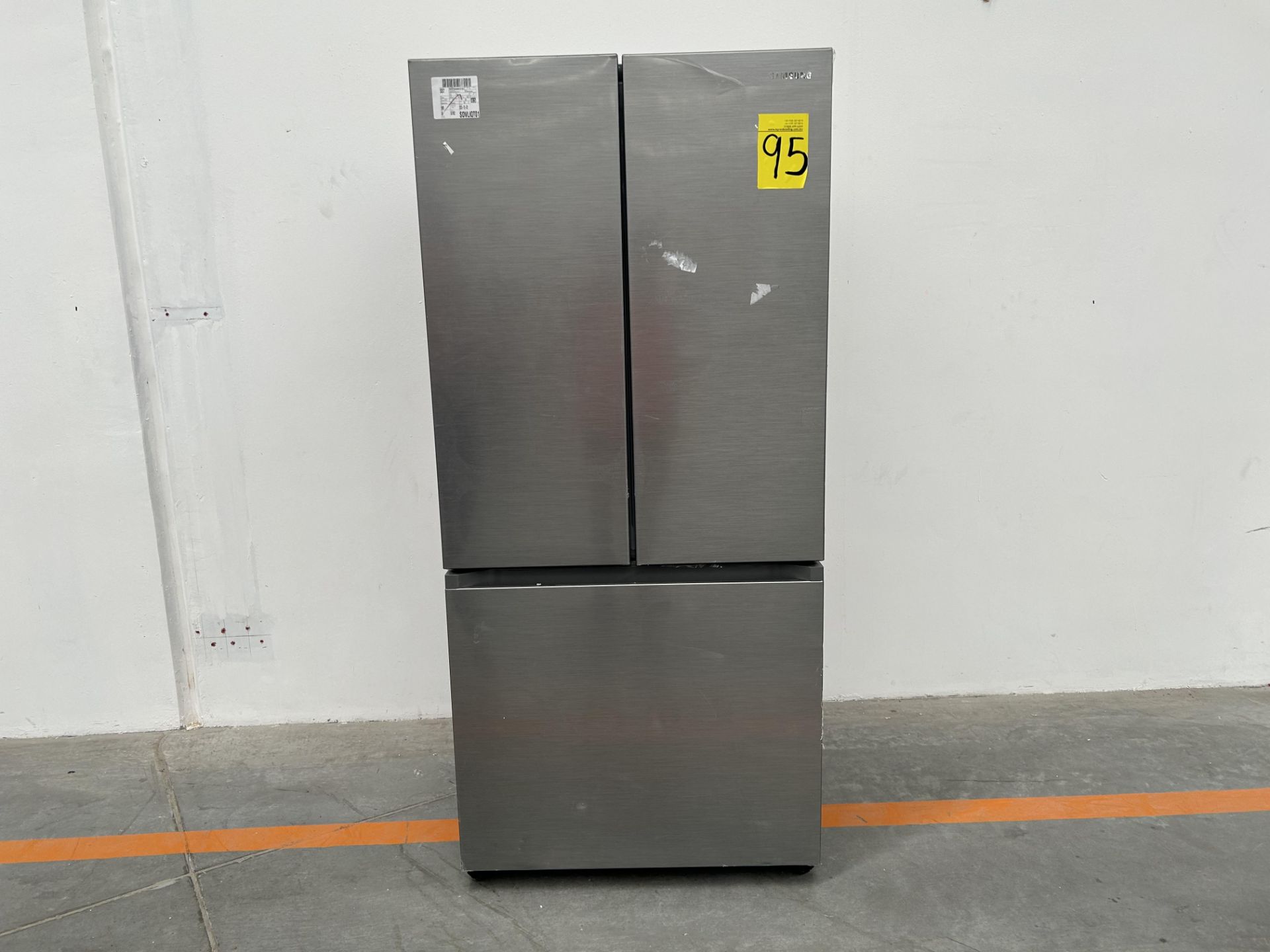 (NUEVO) Refrigerador Marca SAMSUNG, Modelo RF25C5151S9, Serie 00359T, Color GRIS