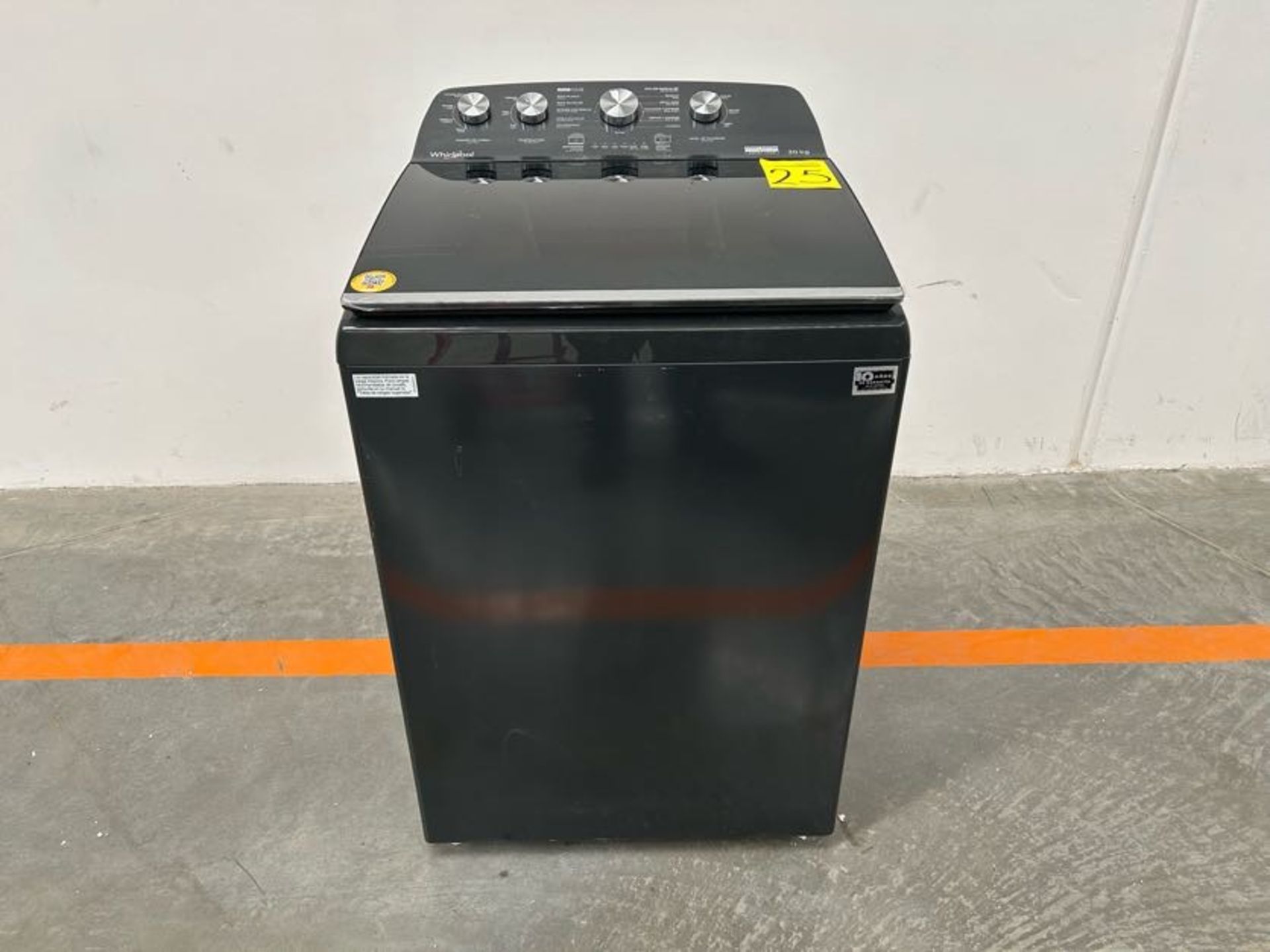 (NUEVO) Lavadora de 20 KG Marca WHIRLPOOL, Modelo 8MWTW2024WLGO, Serie 194537, Color NEGRO