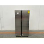 (NUEVO) Refrigerador Marca SAMSUNG, Modelo RS28CB70NAQL, Serie 1128N, Color GRIS