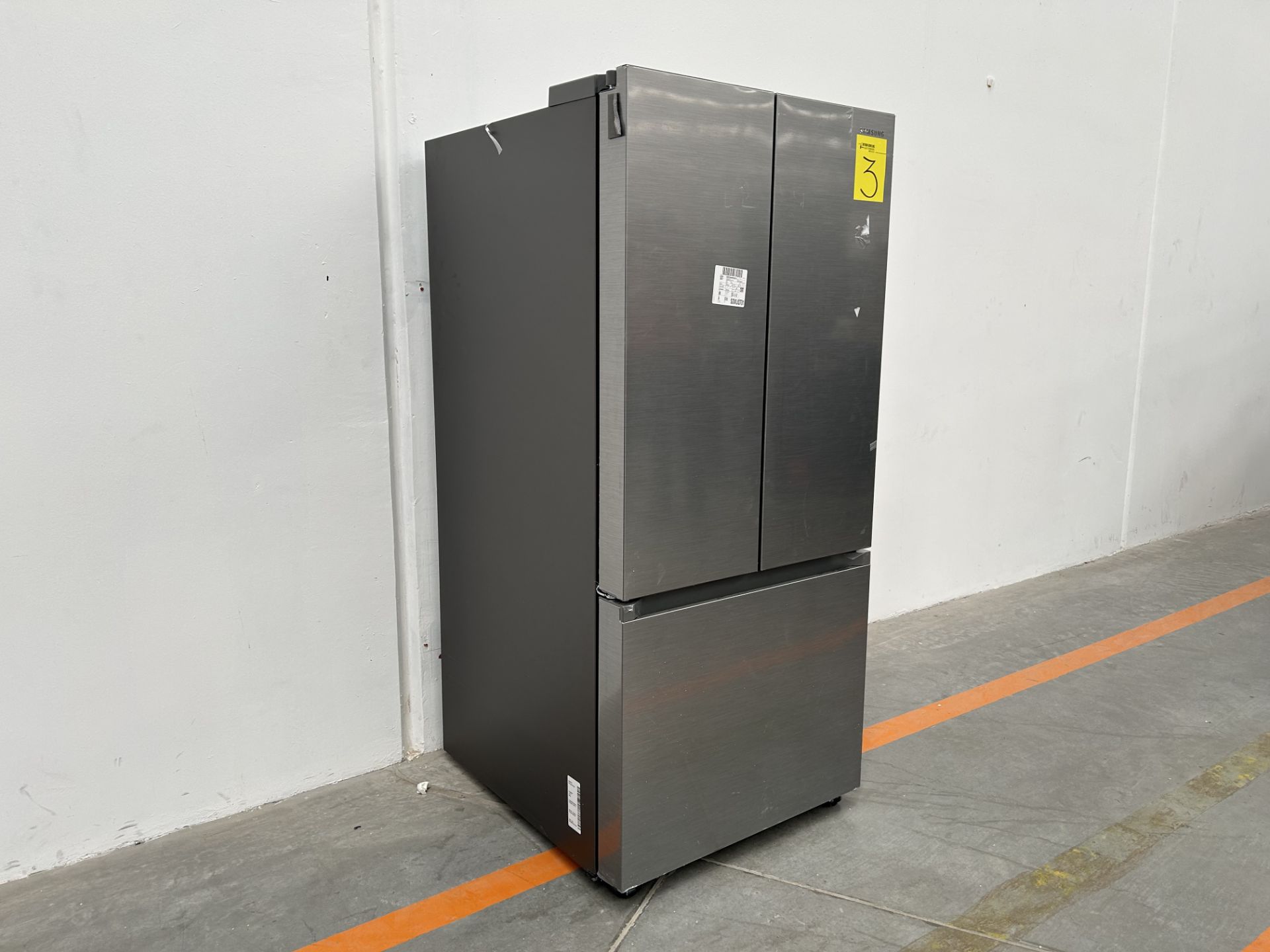 (NUEVO) Refrigerador Marca SAMSUNG, Modelo RF22A410S9, Serie 0791W, Color GRIS - Image 3 of 4