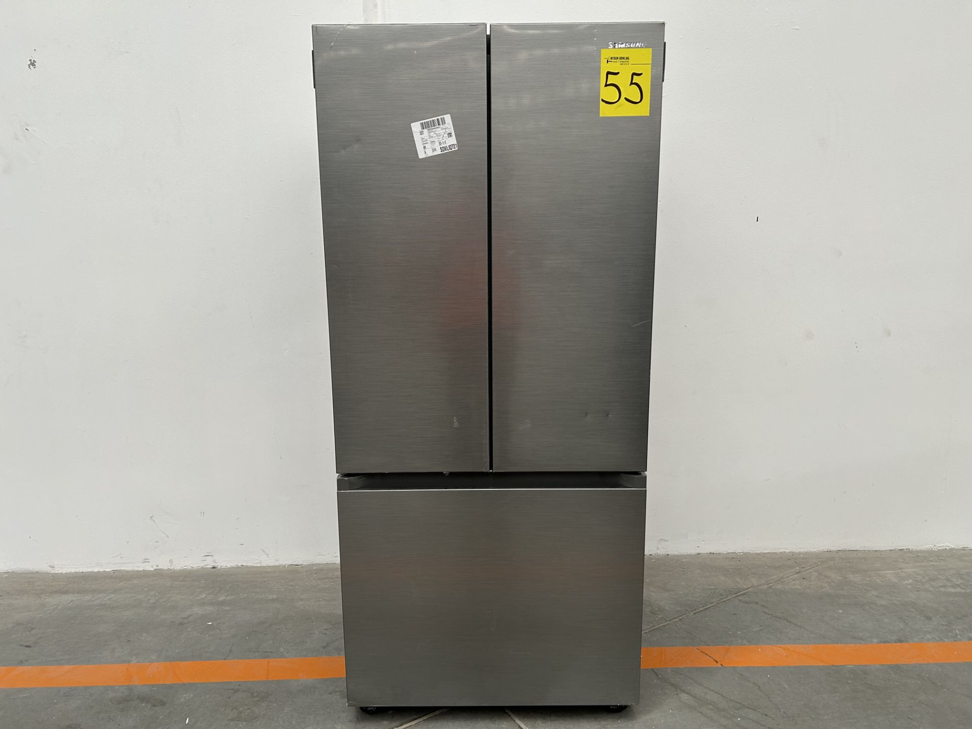 (NUEVO) Refrigerador Marca SAMSUNG, Modelo RF22A410S9, Serie 00061M, Color GRIS