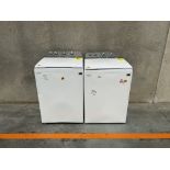 Lote de 2 lavadoras contiene: 1 Lavadora de 22 KG Marca WHIRPOOL, Modelo 8MWTW2224MPM0, Serie 71225