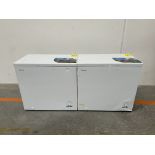Lote de 2 congeladores contiene: 1 congelador Marca HISENSE, Modelo FC70D6BWX, Serie 20778, Color B