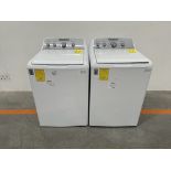 Lote de 2 lavadoras contiene: 1 Lavadora de 19 KG Marca MABE, Modelo LMA79114CBAK00, Serie S43934,