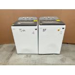 Lote de 2 lavadoras contiene: 1 Lavadora de 20 KG Marca WHIRPOOL, Modelo 8MWTW2024WPM0, Serie 83782