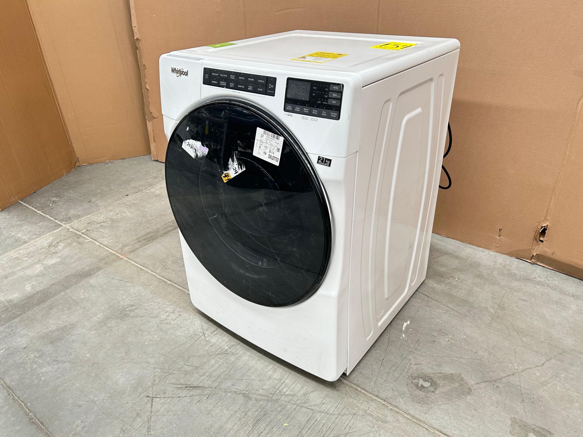 Lavadora de 21 KG Marca WHIRPOOL, Modelo 7MWFW5605MC, Serie 00700, Color BLANCO (Equipo de devoluci - Image 2 of 5