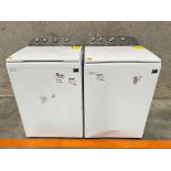 Lote de 2 lavadoras contiene: 1 Lavadora de 22 KG Marca WHIRPOOL, Modelo 8MWTW2224MPM0, Serie 41622