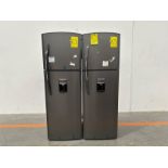 Lote de 2 Refrigeradores contiene: 1 Refrigerador con dispensador de agua Marca MABE, Modelo RMA300