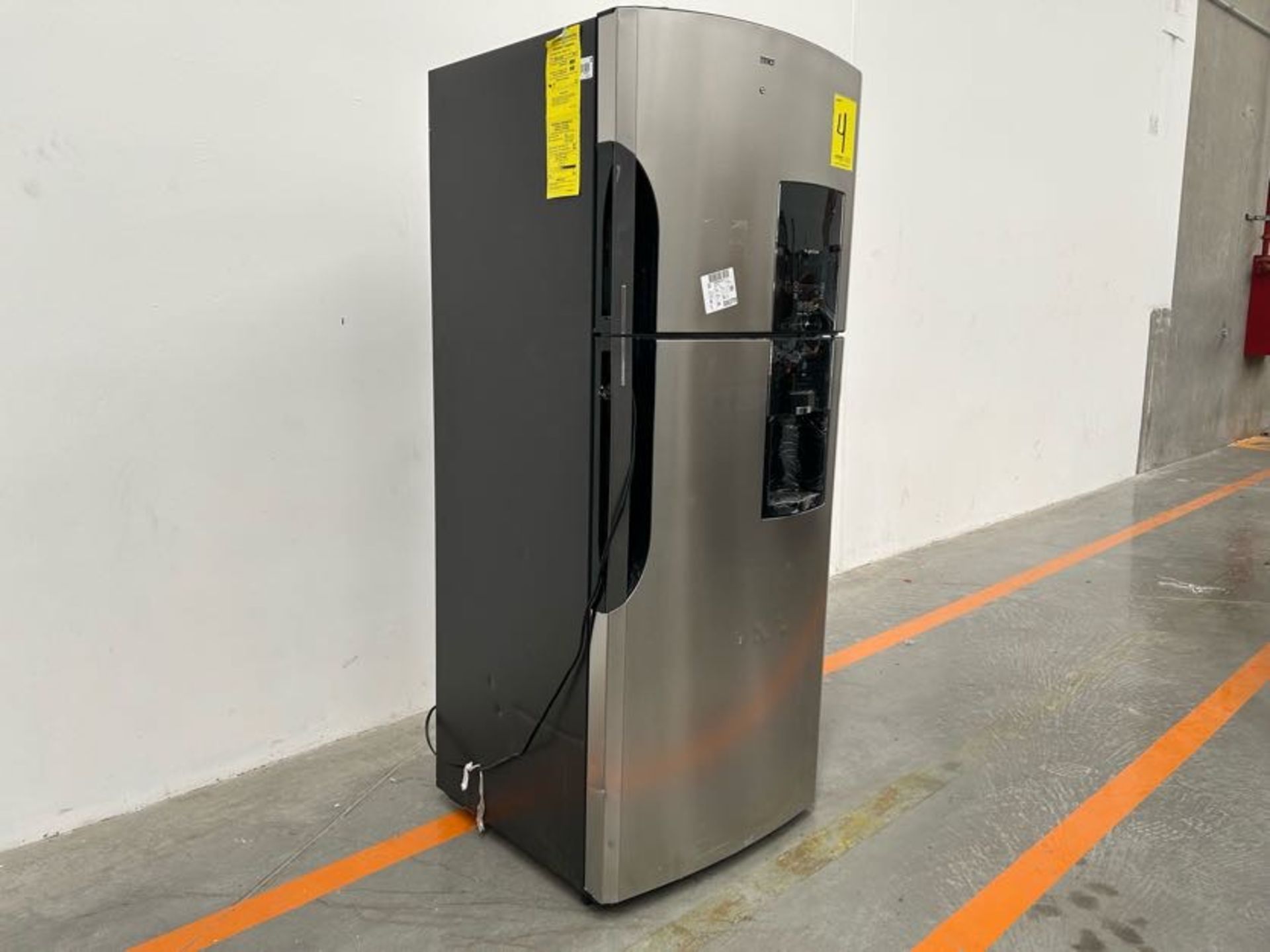 Refrigerador con dispensador de agua Marca MABE, Modelo RMS510IBMRX, Serie 03412, Color GRIS (Equip - Image 3 of 8