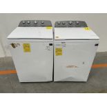 Lote de 2 lavadoras contiene: 1 Lavadora de 22 KG Marca WHIRPOOL, Modelo 8MWTW2224MPM0, Serie 77352
