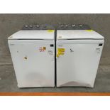 Lote de 2 lavadoras contiene: 1 Lavadora de 22 KG Marca WHIRPOOL, Modelo 8MWTW2224MPM0, Serie 43224