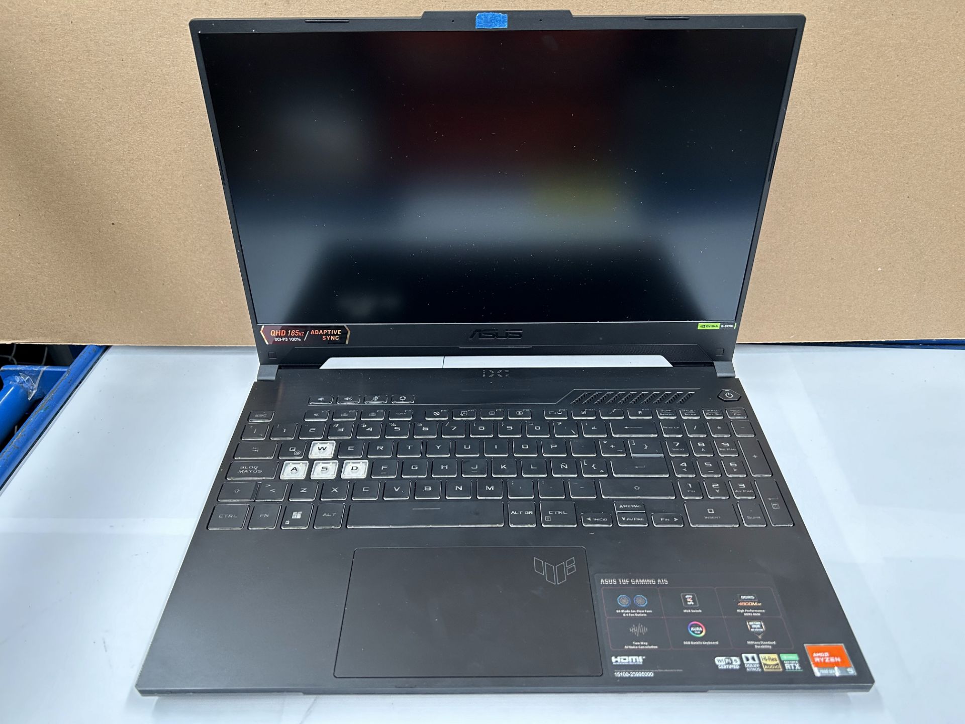 Laptop Marca ASUS, Modelo FA507, Serie 292917A, AMD Ryzen 16 Gb en RAM 1 TB en Almacenamiento, Colo - Image 3 of 6