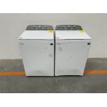 Lote de 2 lavadoras contiene: 1 Lavadora de 22 KG Marca WHIRPOOL, Modelo 8MWTW2224MPM0, Serie 43519