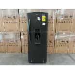 Refrigerador con dispensador de agua Marca MABE, Modelo RME360FDMRD0, Serie 710229, Color GRIS (Equ