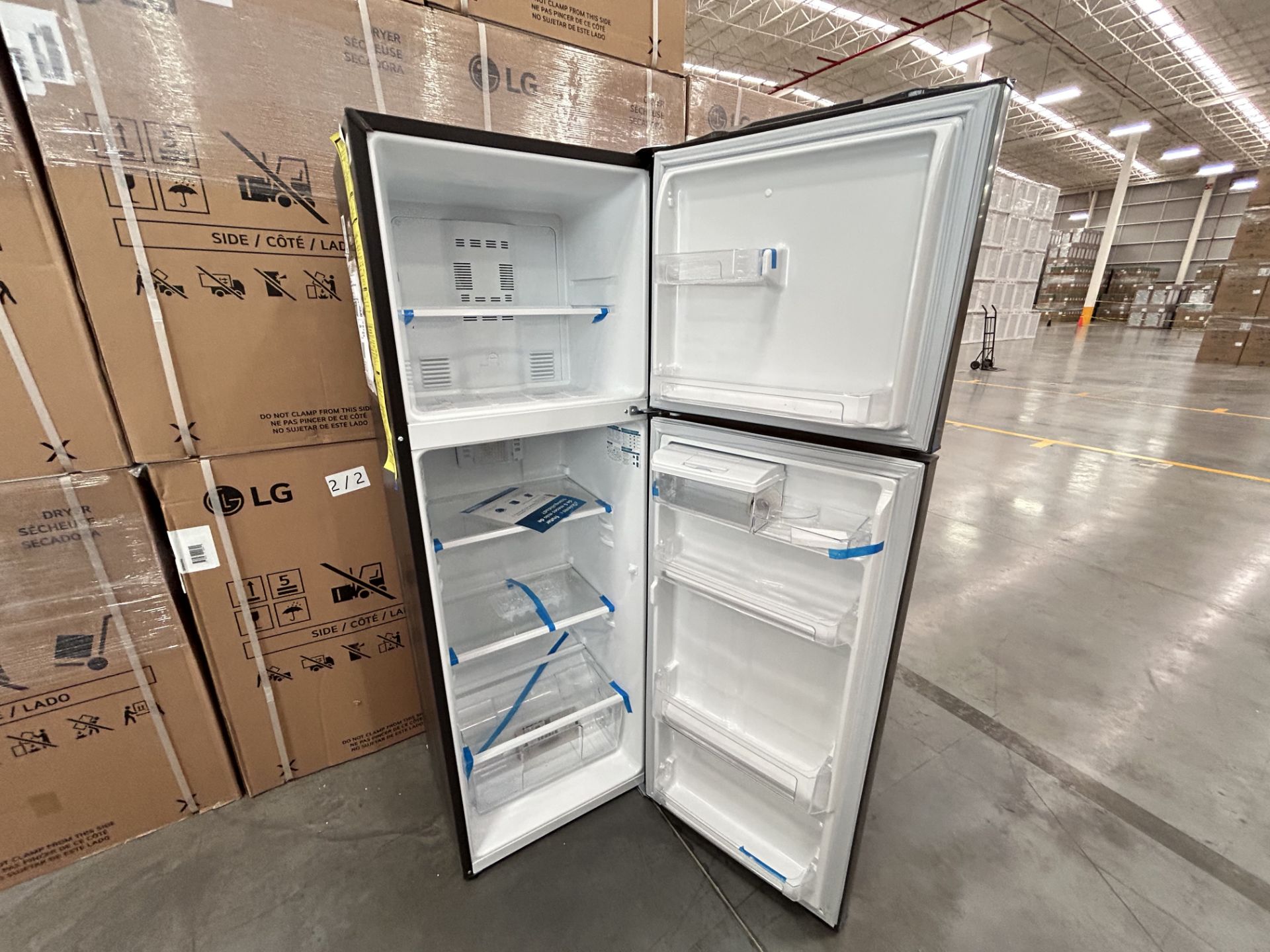 Refrigerador con dispensador de agua Marca MABE, Modelo RMA300FJMR, Serie 708343, Color GRIS (Equip - Bild 4 aus 7