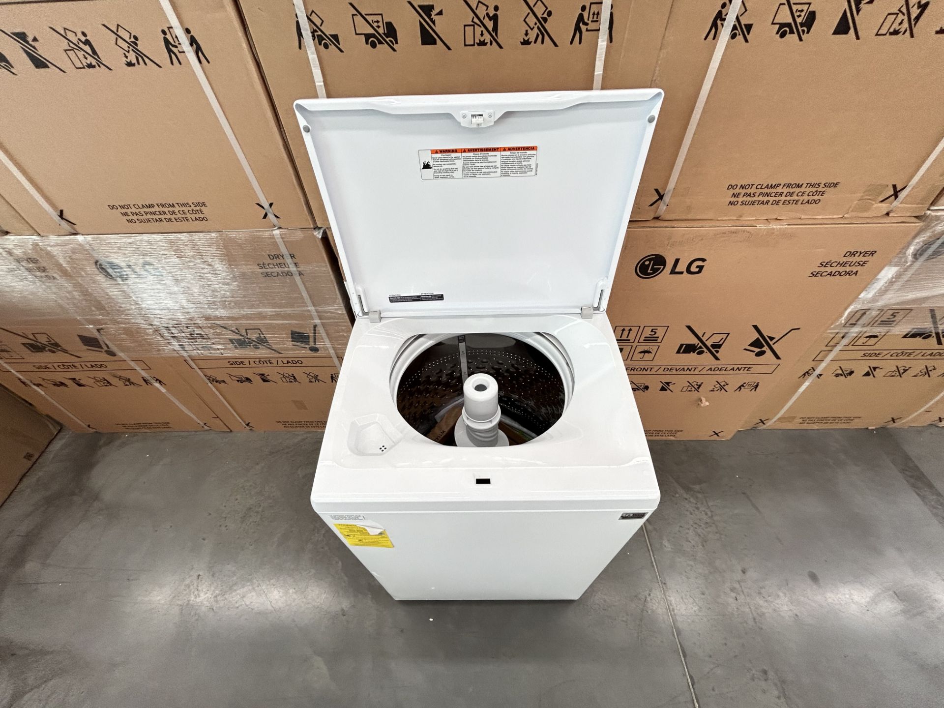 Lavadora de 22 Kg Marca WHIRLPOOL, Modelo 8MWTW2224PMM0, Serie 443467, Color BLANCO (Equipo de devo - Image 5 of 8