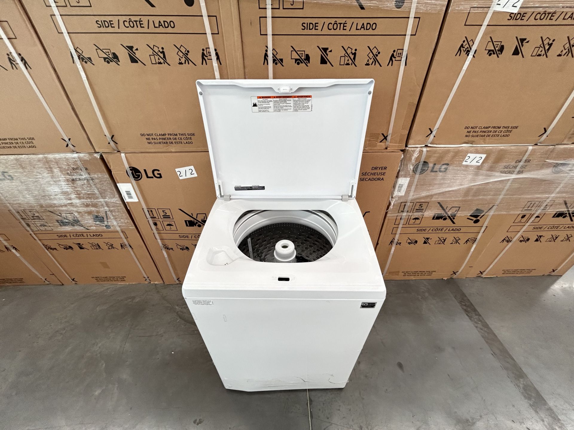 Lavadora de 16 Kg Marca WHIRLPOOL, Modelo 8MWTW1612MJK1, Serie 199074, Color BLANCO (Equipo de devo - Image 5 of 8