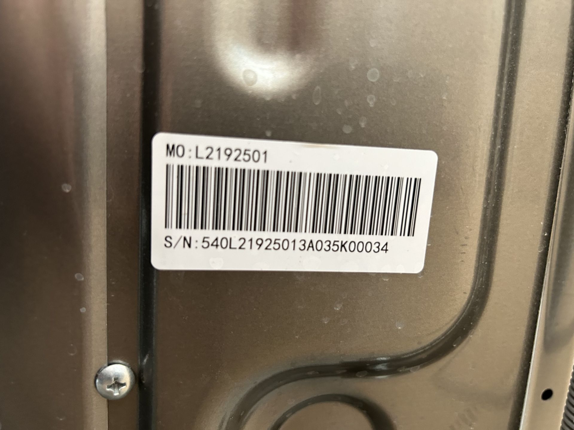 Lavasecadora de 15/8 Kg Marca ATVIO, Modelo FL15KGDS, Serie K00034, Color GRIS (Equipo de devolució - Image 7 of 9