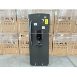 Refrigerador con dispensador de agua Marca MABE, Modelo RME360FDMRD0, Serie 724257, Color GRIS (Equ