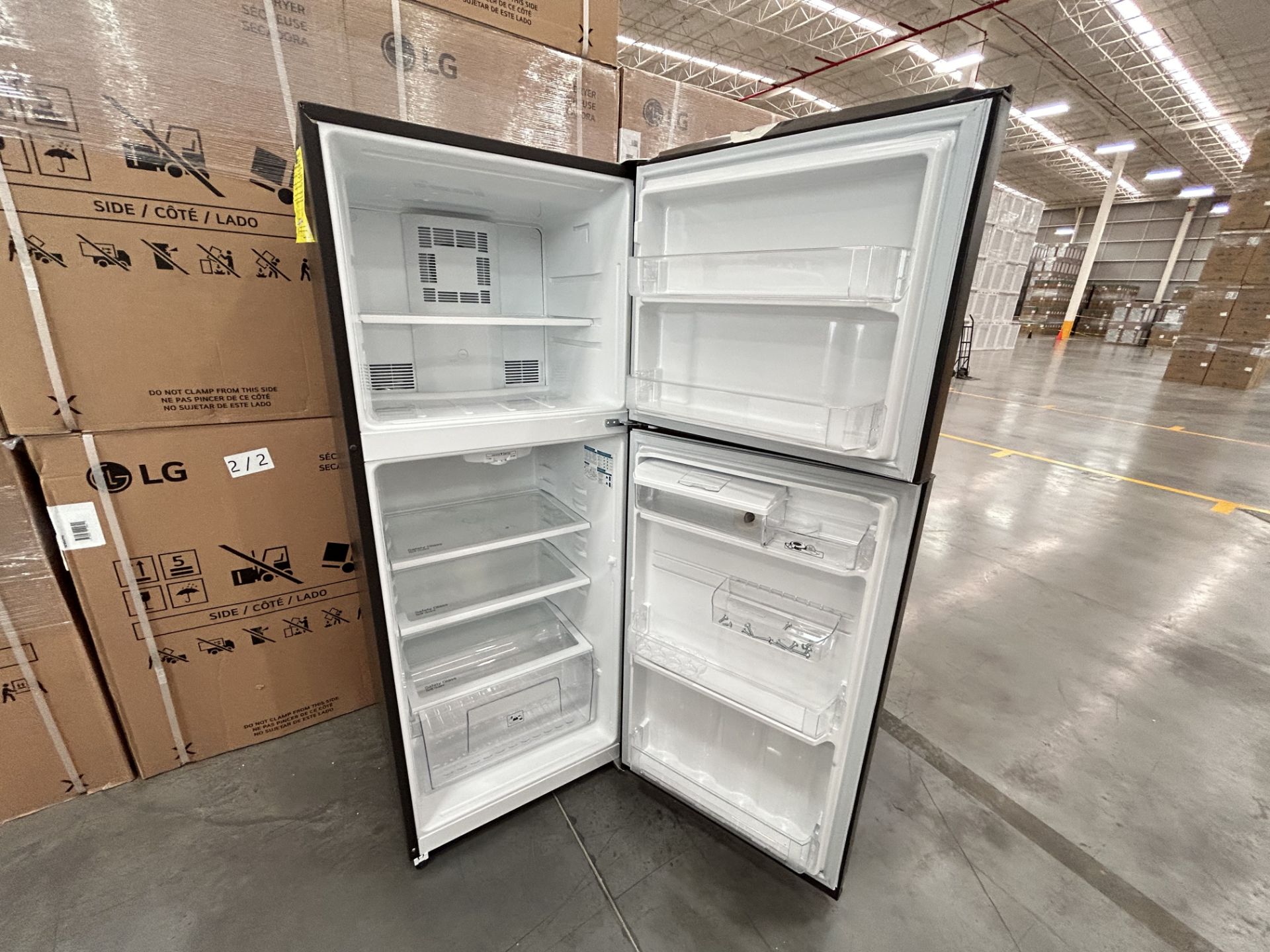 Refrigerador con dispensador de agua Marca MABE, Modelo RME360FDMRD0, Serie 724257, Color GRIS (Equ - Image 4 of 7