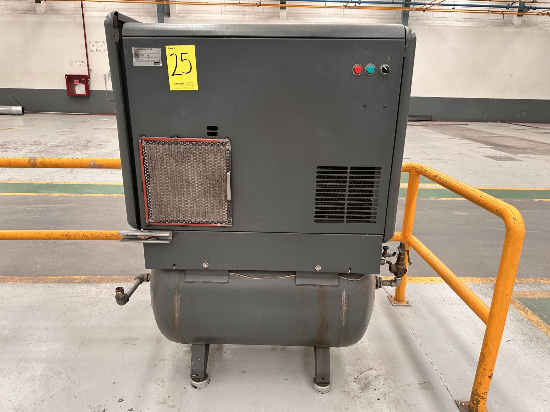 Atlas Copco Air Compressor, Model GX 11-125FF, Serial No. 501421, Year 2003, 380V, Maximum pressure