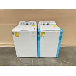Lote de 2 lavadoras contiene: 1 Lavadora de 22 KG Marca MABE, Modelo LMA72215CBAB02, Serie S05043,