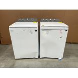 Lote de 2 lavadoras contiene: 1 Lavadora de 22 KG Marca WHIRPOOL, Modelo 8MWTW2224MPM0, Serie 70340