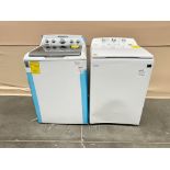Lote de 2 lavadoras contiene: 1 Lavadora de 24KG Marca MABE, Modelo LMA74215WBAB10, Serie S19144, C
