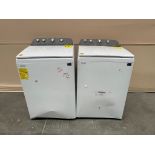 Lote de 2 lavadoras contiene: 1 Lavadora de 22 KG Marca WHIRPOOL, Modelo 8MWTW2224MPM0, Serie 70507