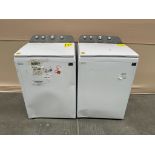 Lote de 2 lavadoras contiene: 1 Lavadora de 22 KG Marca WHIRPOOL, Modelo 8MWTW2224MPM0, Serie 77556