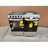 Lote de 2 estufas de 4 quemadores contiene: 1 Estufa Marca MABE, Modelo EM5032BAPS1A, Serie 226827,