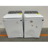 Lote de 2 lavadoras contiene: 1 Lavadora de 20 KG Marca WHIRPOOL, Modelo 8MWTW2024WPM0, Serie 38913