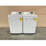 Lote de 2 lavadoras contiene: 1 Lavadora de 19 KG Marca ATVIO, Modelo TL19KG, Serie 00262, Color BL