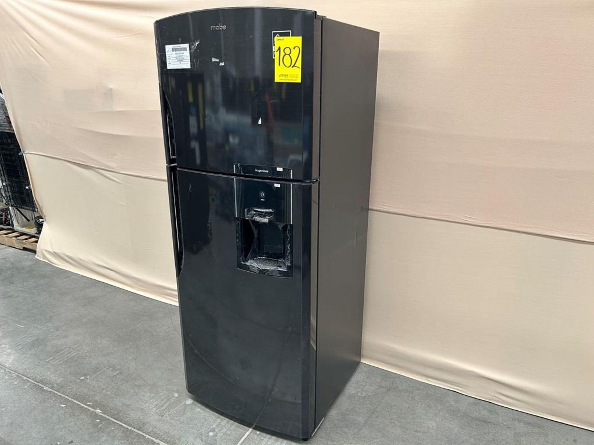 Refrigerador con dispensador de agua Marca MABE, Modelo RMS510IAMRPA, Serie 12306, Color NEGRO ( Eq - Image 3 of 7