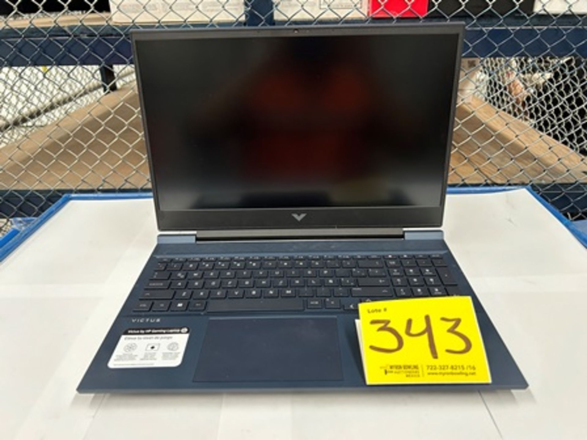 Laptop Marca HP, Modelo 16-d0533la, Serie 209XMQ, Color AZUL MARINO, CORE i7, 16GB en RAM, 1 TB de