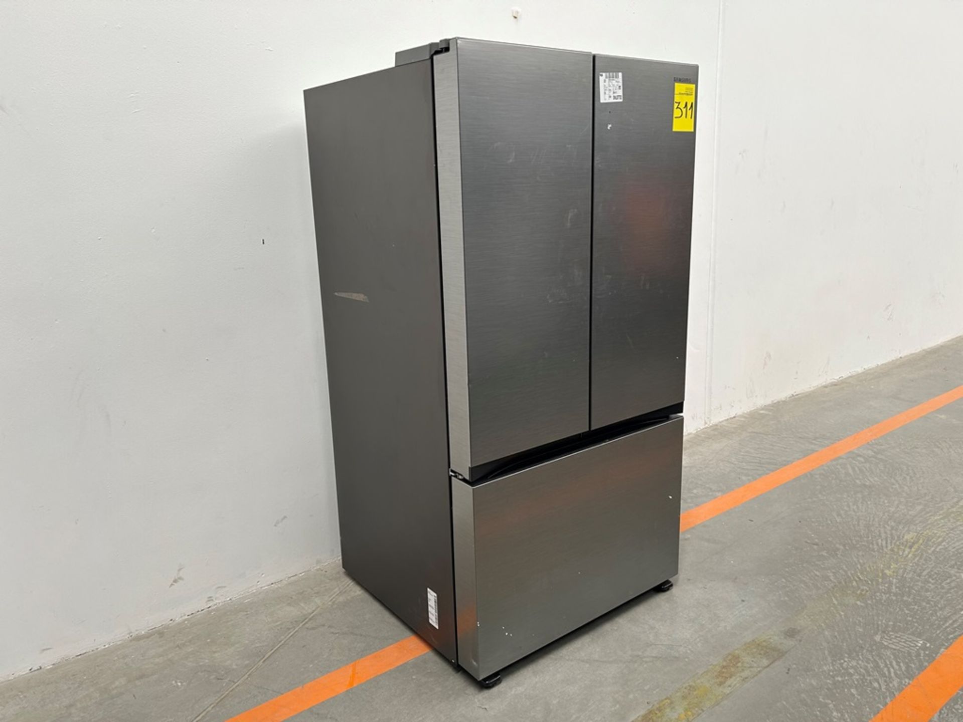 Refrigerador Marca SAMSUNG, Modelo RF32CG5A10S9, Serie 01037X, Color GRIS ( - Image 3 of 11