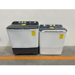 Lote de 2 lavadoras contiene: 1 Lavadora de 18 KG Marca MABE, Modelo LMA78113CBAB01, Serie MS1642,