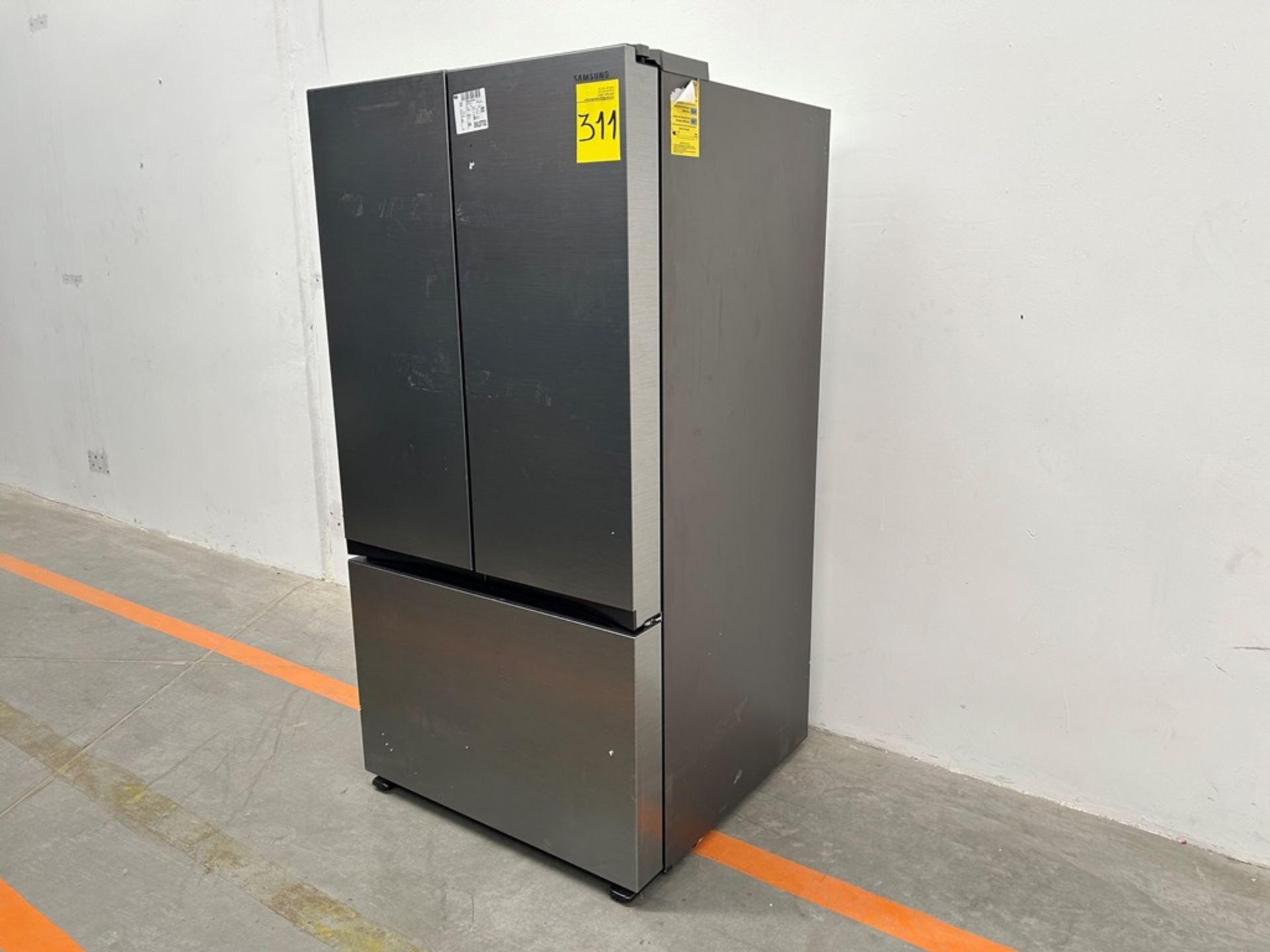 Refrigerador Marca SAMSUNG, Modelo RF32CG5A10S9, Serie 01037X, Color GRIS ( - Image 2 of 11