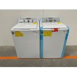 Lote de 2 lavadoras contiene: 1 Lavadora de 17 KG Marca MABE, Modelo LMA77113CBAB04, Serie S91208,
