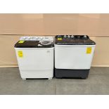 Lote de 2 lavadoras contiene: 1 Lavadora de 18 KG Marca MABE, Modelo LMDX8124HBAB0, Serie MS1670, C