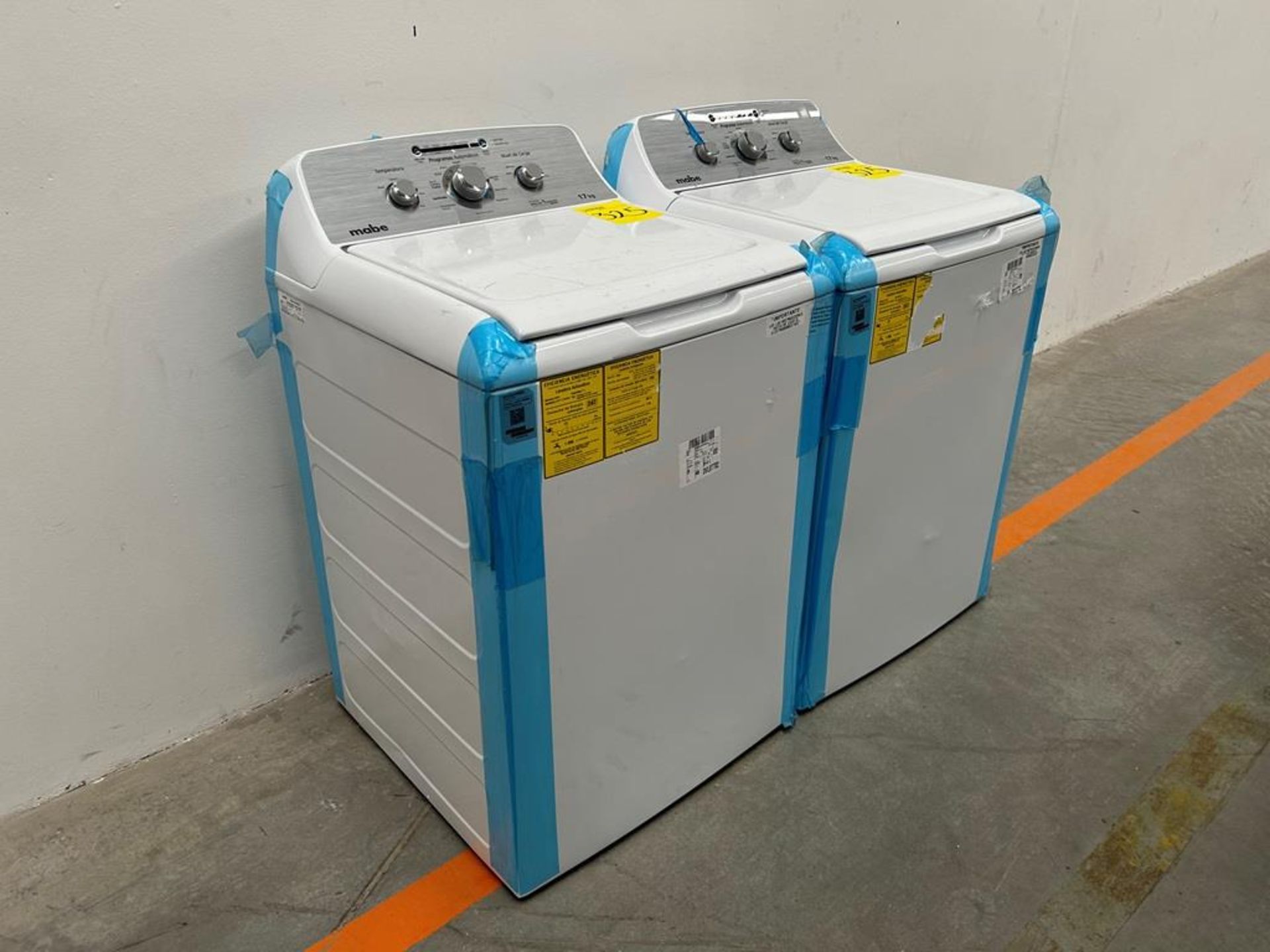 Lote de 2 lavadoras contiene: 1 Lavadora de 17 KG Marca MABE, Modelo LMA77113CBAB04, Serie S91210, - Image 3 of 10