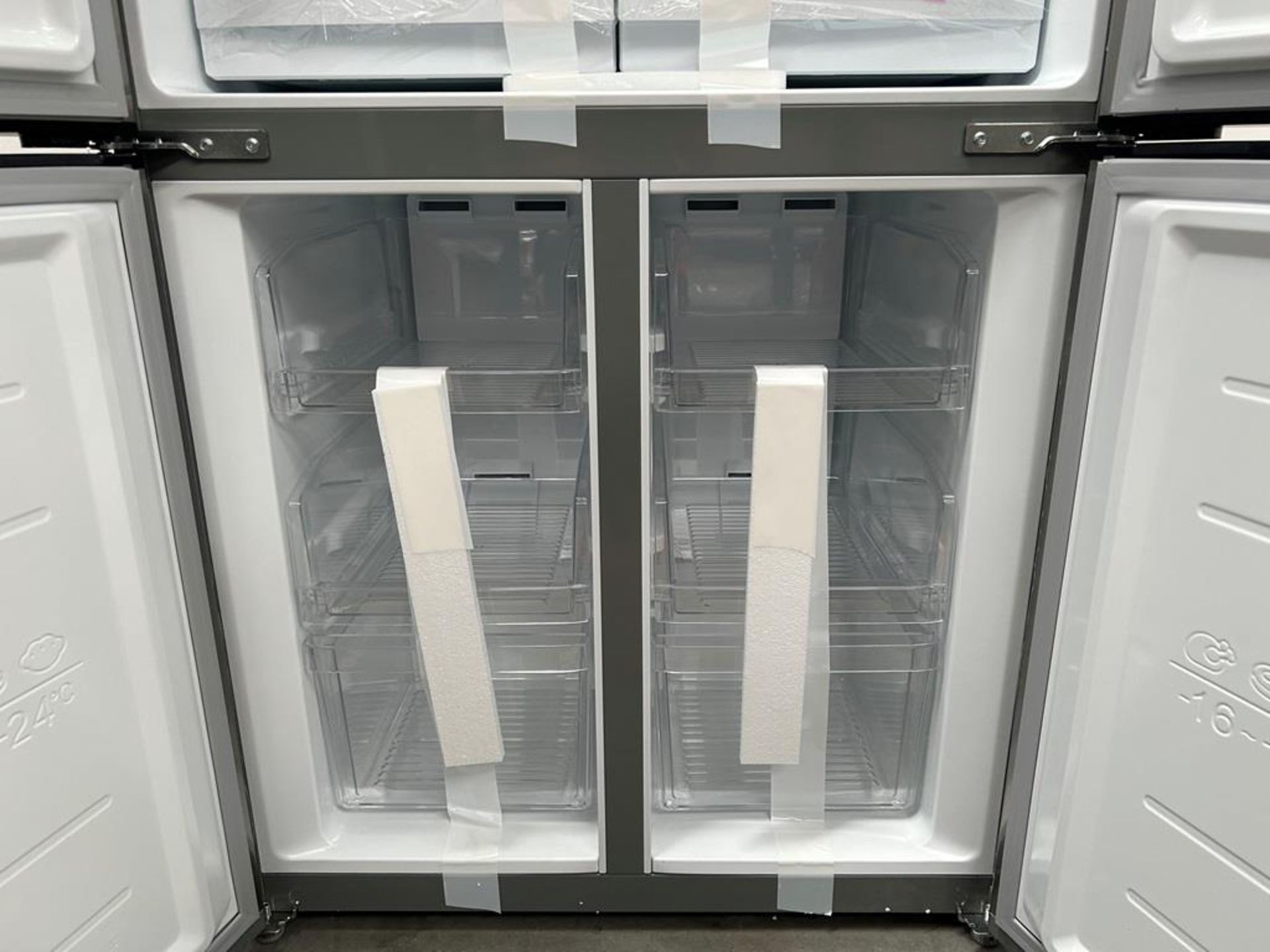Refrigerador con dispensador de Agua Marca MABE, Modelo MTM482SENSSS0, Serie MA0225, Color GRIS (Eq - Image 6 of 11